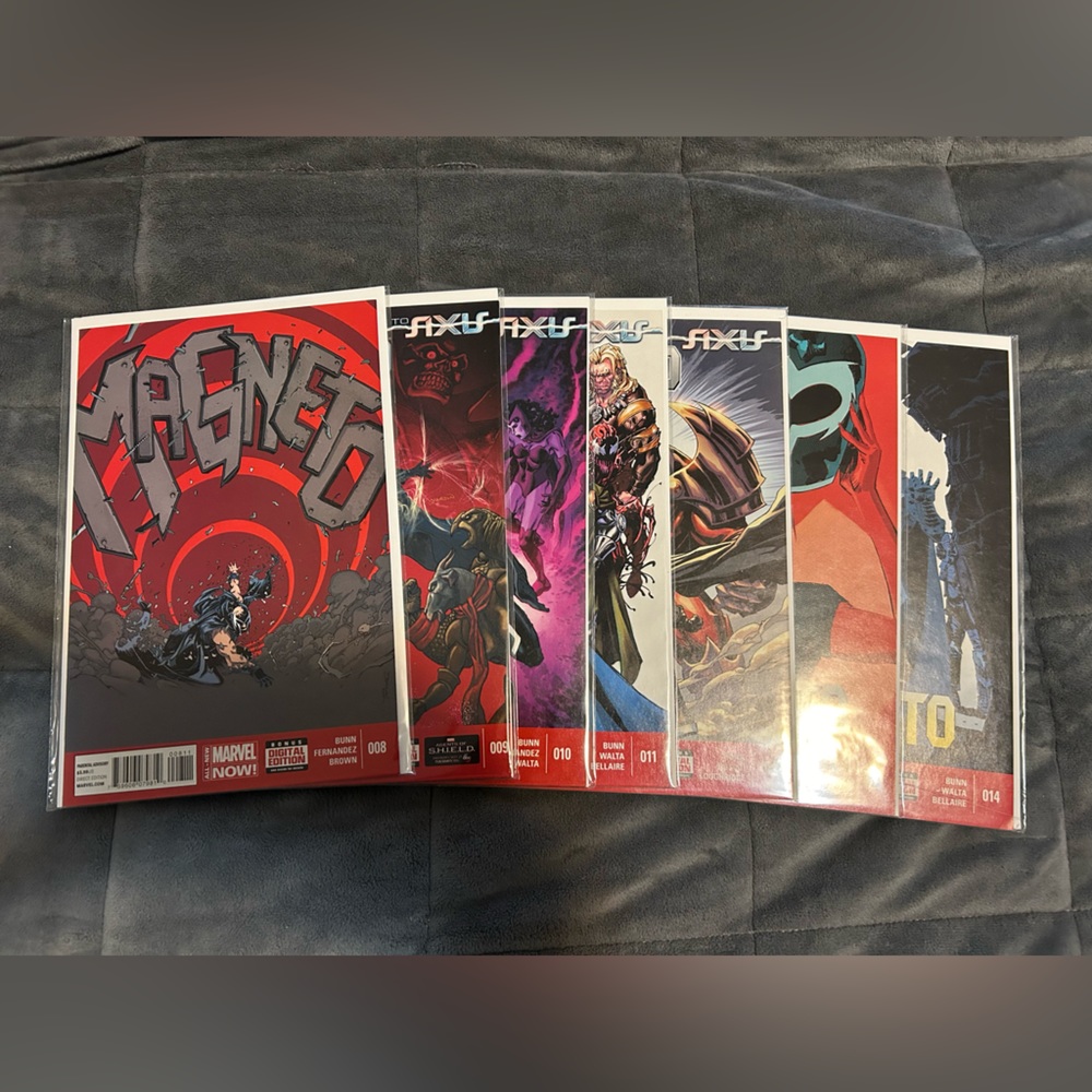 MARVEL’S MAGNETO ISSUES # 8-14
